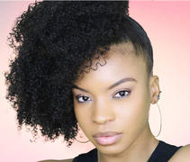 RosyQueenHair Ponytail Virgin Human Hair for Black Women Natural Black Review