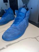 Angelus Direct  Light Blue Suede Dye Review