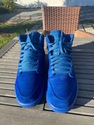 Angelus Direct  Light Blue Suede Dye Review