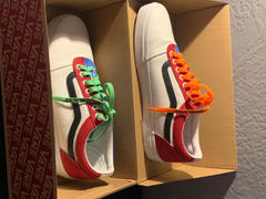 Angelus Direct  Neon Orange/Black Off-White Style SHOELACES Review