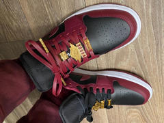 Lace Lab Burgundy Luxury Leather Laces - Gold Plated Review