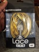 Lace Lab Gold Luxury Leather Laces - Gold Plated Review