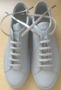 Angelus Direct  Light Grey Luxury Leather Laces - Gunmetal Plated Review