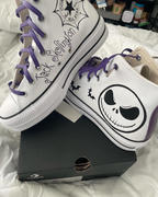 Lace Lab Purple Luxury Leather Laces - Gunmetal Plated Review