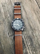 BOLDR Supply Co.  Premium leather Nato strap Brown (22mm) Review