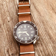 BOLDR Supply Co.  Premium leather Nato strap Brown (22mm) Review