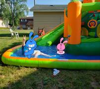 The Backyard Play Store KidWise Endless Fun 11 in 1 Inflatable Bounce House with Waterslide Review