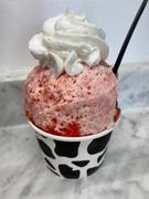 Frozen Dessert Supplies UNIQ® 16 oz Rainbow Striped Madness Ice Cream Cups Review