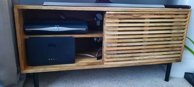 housecosy Arjun compact media unit, mango wood Review