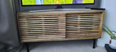 housecosy Arjun compact media unit, mango wood Review