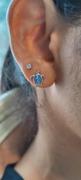 HappyLaulea Hawaiian Sea Turtle (Honu) with Blue Opal Stud Earrings Review
