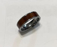 HappyLaulea Tungsten Carbide Ring with Koa Wood Inlay, 6mm, Flat Shape, Comfort Fitment Review