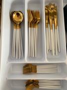 Delicors White Dipped Stainless Steel Cutlery Set Review