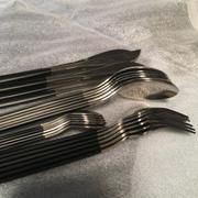 Delicors Black Dipped Stainless Steel Cutlery Set Review