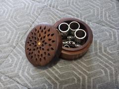 Mountain Dreads Small Round Wooden Jewellery box Review