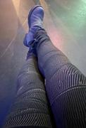Psylo Fashion Crystal High Foldover Long Leggings Review