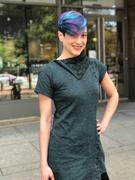 Psylo Fashion Beet Short Sleeves Mini Dress Review