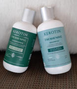 Kerotin Keratin Freshening Shampoo & Conditioner Review