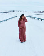 Baltic Born Venus Pleated Maxi Dress | Rose Review