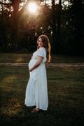 Baltic Born Jennifer Deep V Maxi Dress | Ivory Review