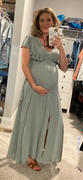 Baltic Born Jennifer Deep V Maxi Dress | Sage Review