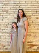 Baltic Born Youth Athena Pleated Maxi Dress | Gold Review