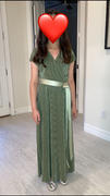 Baltic Born Youth Athena Pleated Maxi Dress | Sage Review