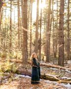 Baltic Born Serena Shimmer Velvet Wrap Dress | Forest Review