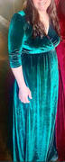 Baltic Born Sofia Velvet Maxi Dress | Emerald Review
