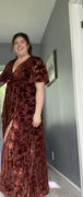 Baltic Born Uma Velvet Maxi Dress | Copper Floral Review