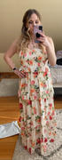 Baltic Born Layla Tiered Maxi Dress | Ivory Floral Review