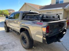 Roof Top Overland Cali Raised LED 2005-2021 Toyota Tacoma Overland Bed Bars Review