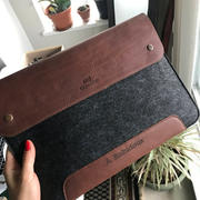 MegaGear Store MegaGear Fine Leather and Fleece Sleeve Bag for MacBook Pro, MacBook Air and iPad Case Review