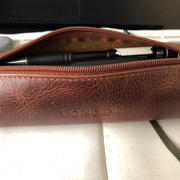 MegaGear Store Londo Top Grain Leather Zipper Pen, Pencil and Cosmetic Case Review