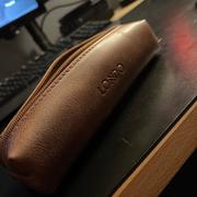 MegaGear Store Londo Top Grain Leather Zipper Pen, Pencil and Cosmetic Case Review