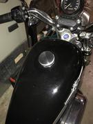 Lowbrow Customs Banded Screw-In Gas Cap for Harley-Davidson 1996 & later - Aluminum Review