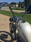 Lowbrow Customs Round Motorcycle Mirror - Clamp On - Chrome Review