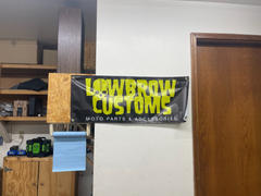 Lowbrow Customs Moto Parts And Accessories Banner Review