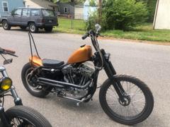 Lowbrow Customs Fat Bob Steel Fender-Right Side Chain Relief Review