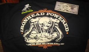Lowbrow Customs Ironhead Powered Sportster T-Shirt Review