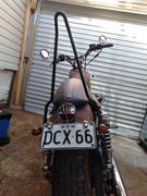 Lowbrow Customs Chopper Bolt On Sissy Bar - 2004 & Up Sportsters Review