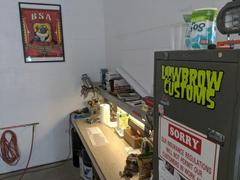 Lowbrow Customs Stamped Metal Shop Signs Review