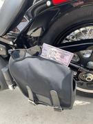 Lowbrow Customs Eliminator Canvas Left Side Saddle Bag - Black - For Rigid & Softail Motorcycles Review