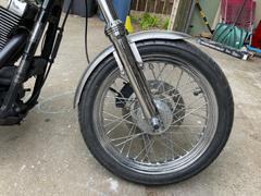 Lowbrow Customs Ribbed Stingray Front Fender - Raw - Harley-Davidson 1973-up XL FX FXR  35mm 39mm Narrow Glide Front Forks Review
