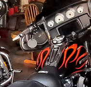 Lowbrow Customs Round Motorcycle Mirror - Perch Mount - Black Review