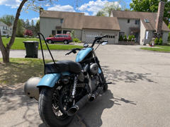 Lowbrow Customs Tall Chopper Bolt On Sissy Bar - 2004 & Up Sportsters Review