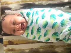 Malabar Baby  ORGANIC SWADDLE - LEAF Review