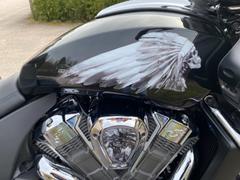 Brave Wolf Customs TAB Performance Zombie Saddlebag Decals for Challenger Review