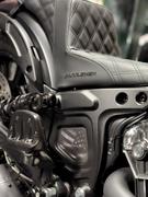 Brave Wolf Customs Indian Scout Mid-Frame Insert - B&W Flag Review