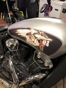 Brave Wolf Customs Oops The Wolf - Indian Scout - Full Tank Decal Set Review